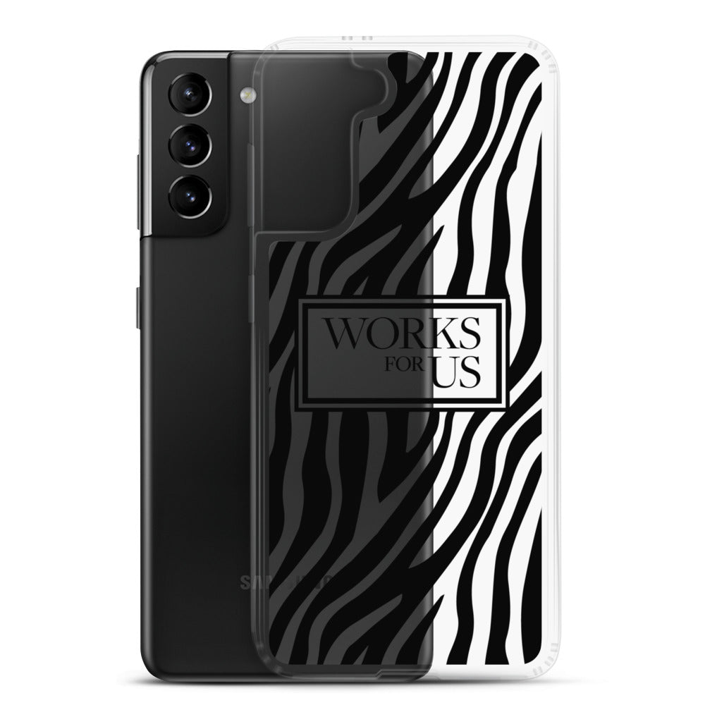 Black Zebra Samsung Case