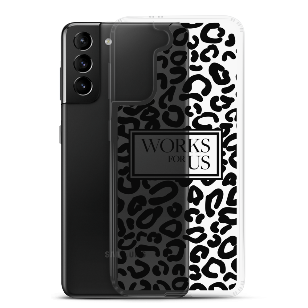 Black Leopard Samsung Case