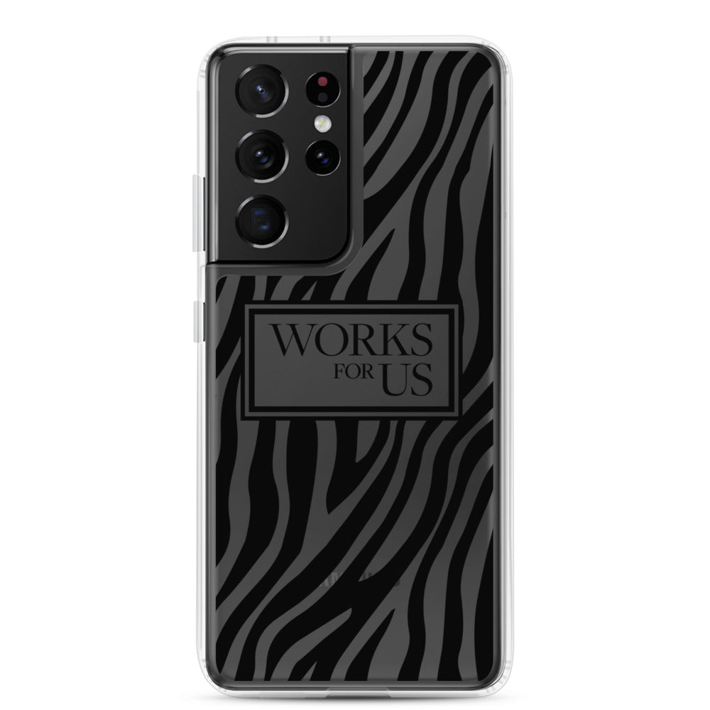 Black Zebra Samsung Case