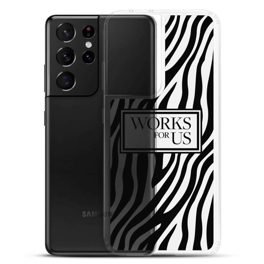 Black Zebra Samsung Case