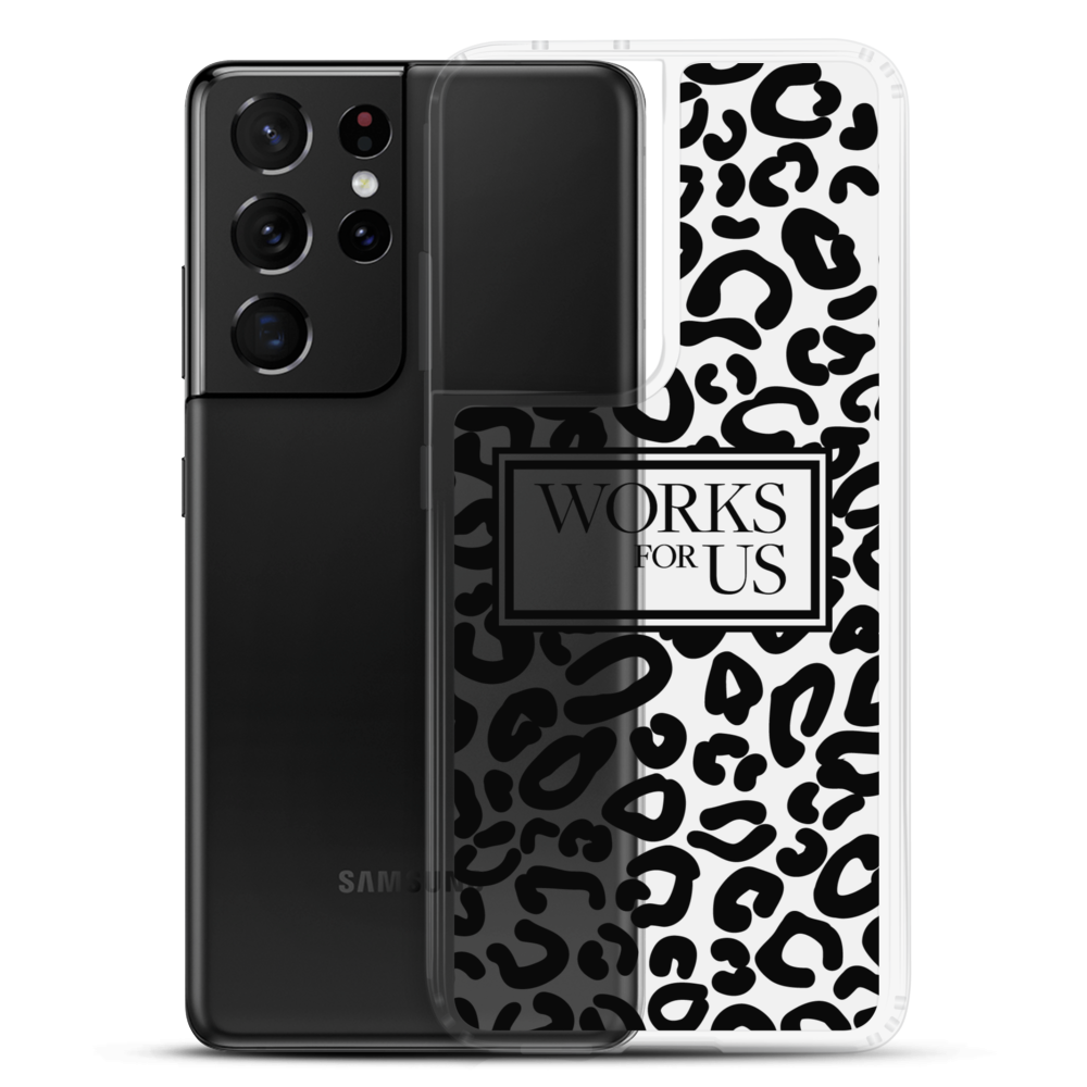 Black Leopard Samsung Case