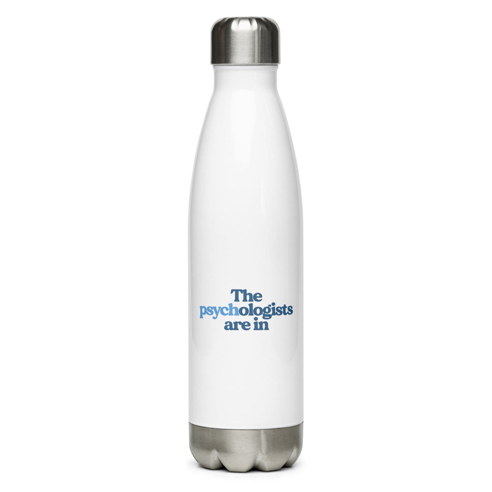 Psychologists Are In Water Bottle