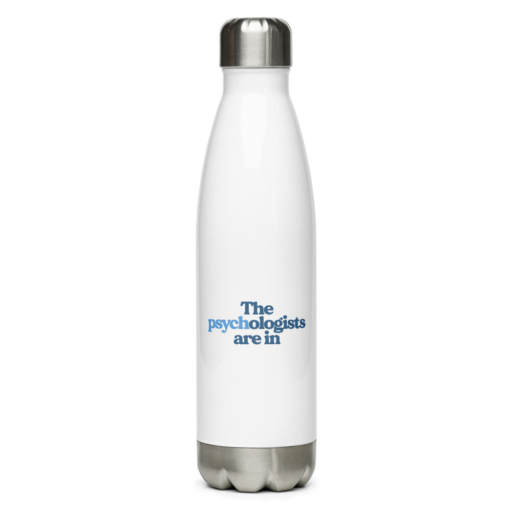 Psychologists Are In Water Bottle