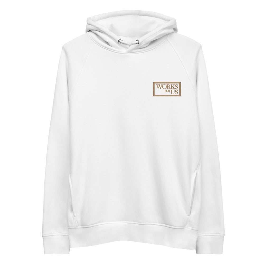 Gold Embroidered Unisex Hoodie