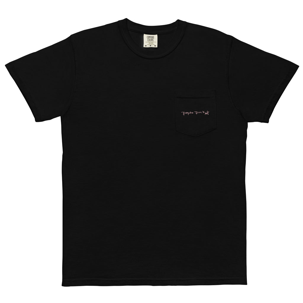 Unisex garment-dyed pocket t-shirt (2 Colors)
