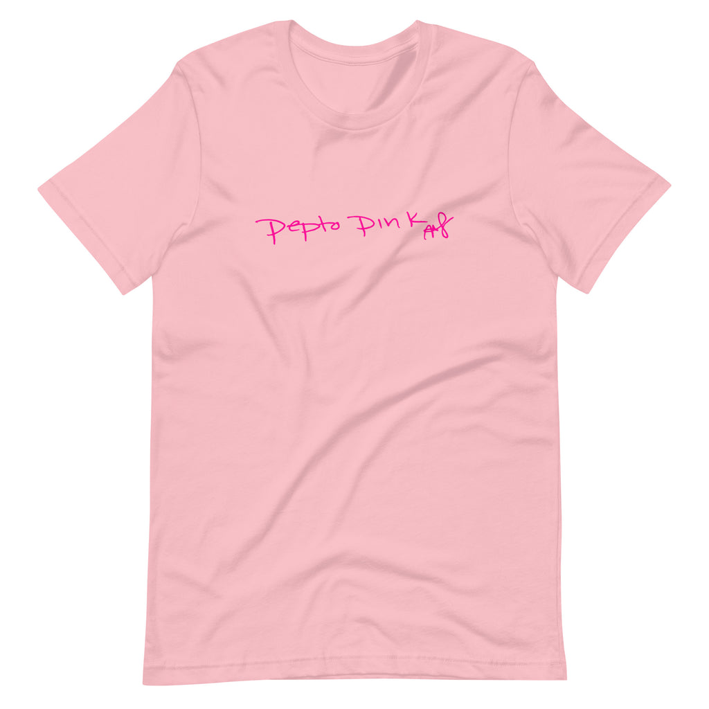 Pepto Pink Unisex t-shirt