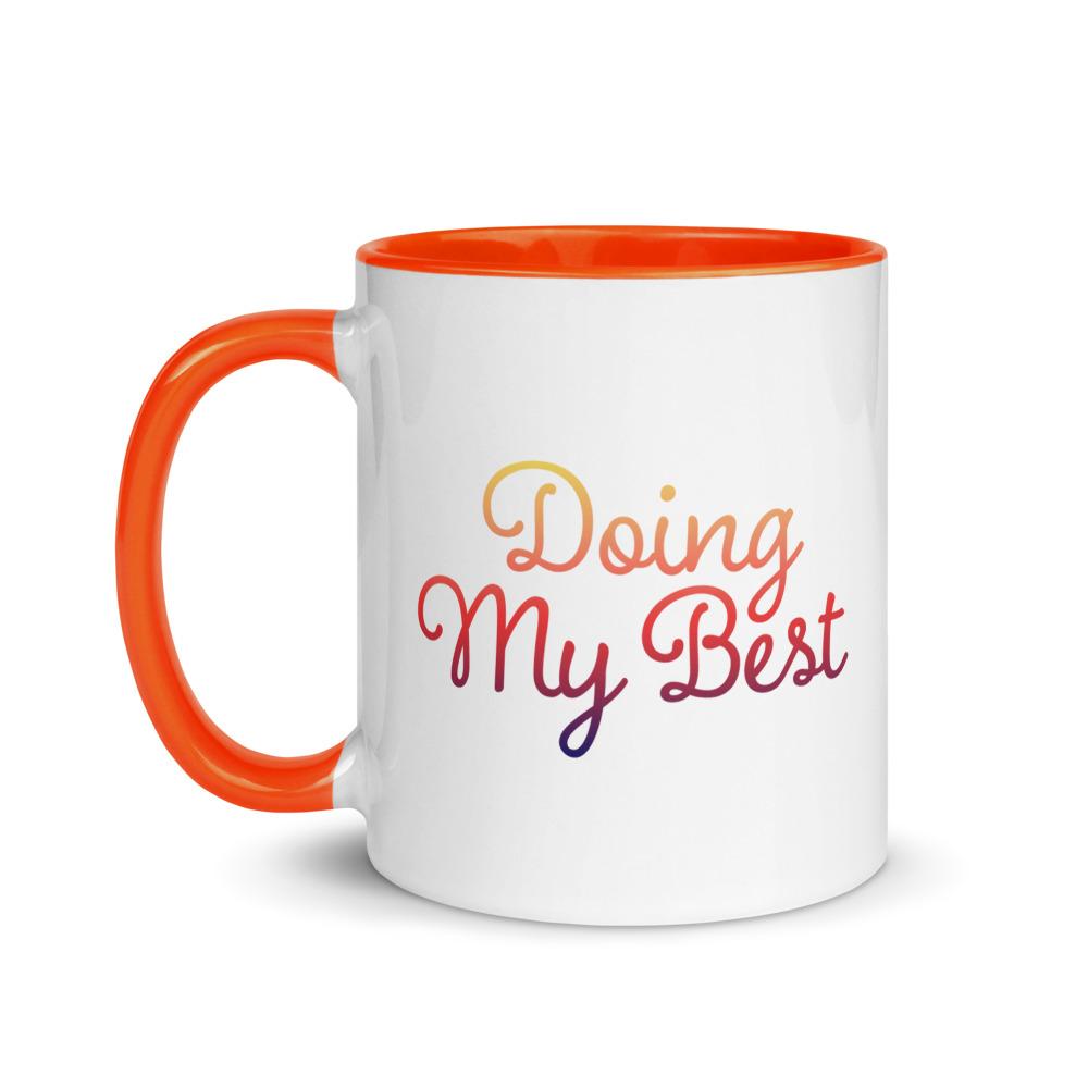 Doing My Best Sunset Mug