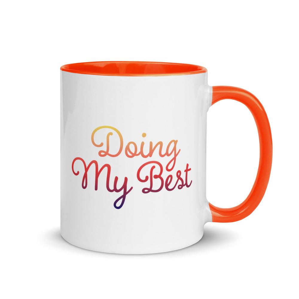 Doing My Best Sunset Mug