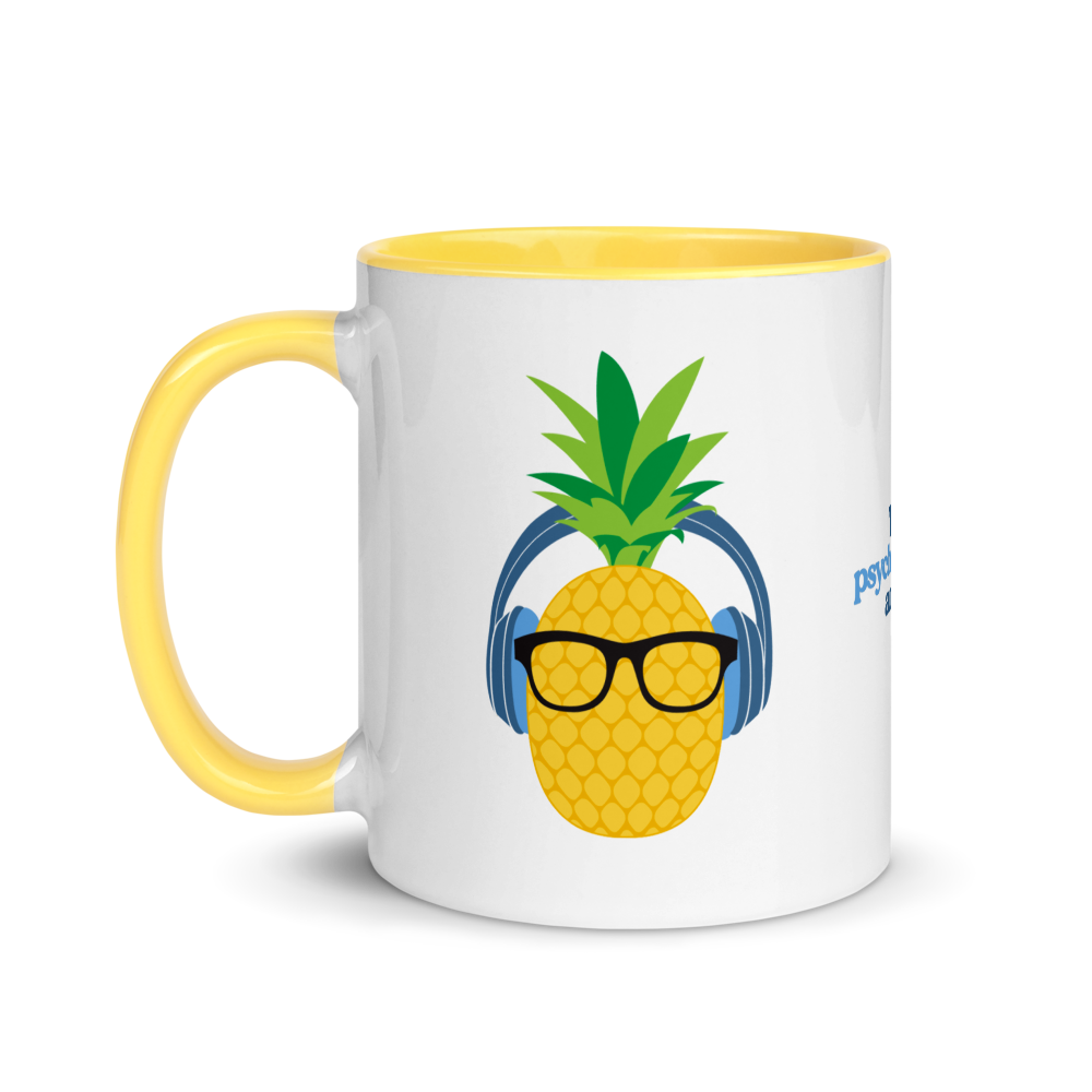 The Pineapple Podcast Logo Mug