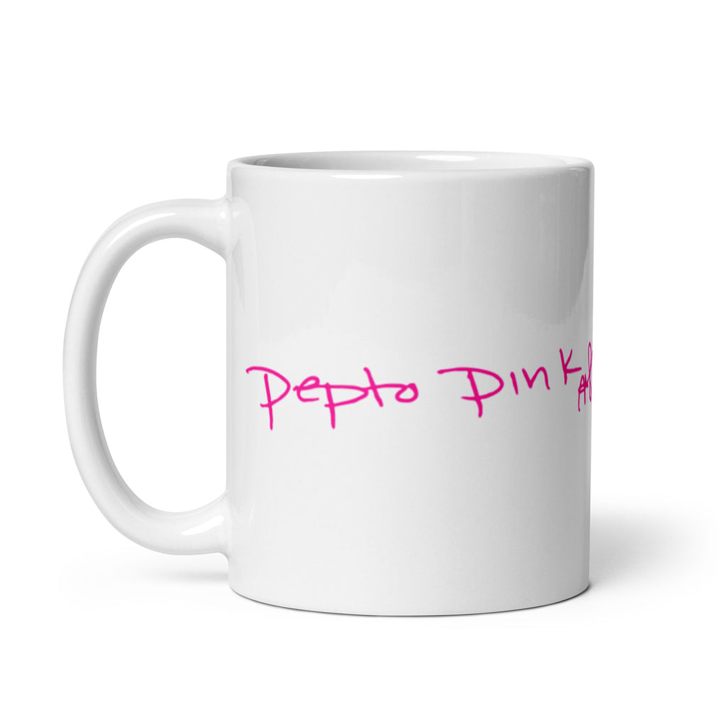 Pepto Pink Glossy Mug