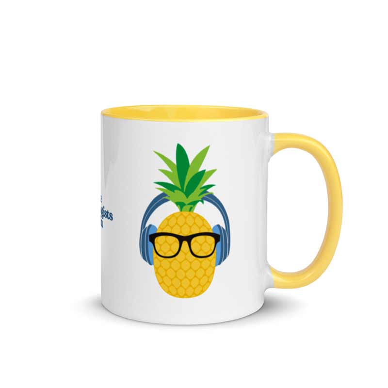 The Pineapple Podcast Logo Mug